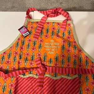 Apron - My Ducks Are Definitely Not in a Row Statement Apron NWT (Great Gift!)